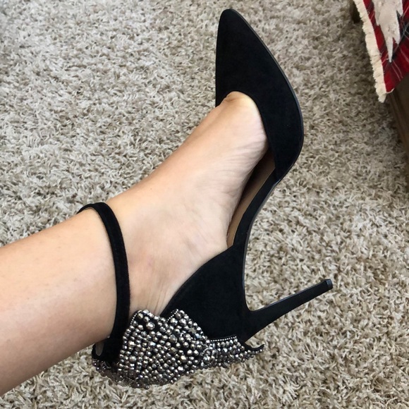 beautiful black high heels